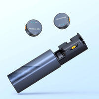 S53 Latest wireless lavalier microphone magnetic suction model for mobile live streaming, interview microphone noise reduction