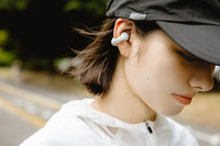 Sound earcuffs AM-TW02, Open Ear Wireless Earphones for Comfort, Bluetooth 5.3 Earbuds for Sports, Running, and Workouts | 6 hr Play Clip-on Ear Cuff