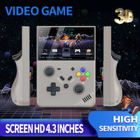 R43 M18 Pro Retro Handheld Video Game Console HD 4.3-inch LED Screen Original 3D Home 4K Large PSP PS1 Built in 25 Simulators