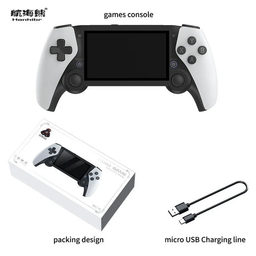 2025 New Hot Sell Ampown M25 Handheld 3d Joystick Game Console Tv Hdmi Wireless Controller Ps1 Arcade Game Console Holiday Gift